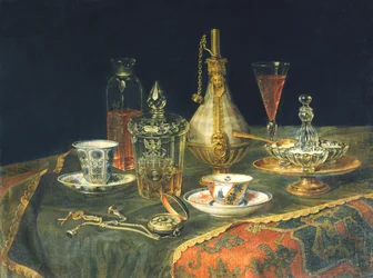 Kryształ z Czech, herbata i zegarek